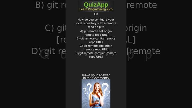 Git How do you configure your local repository with a remote repo on git смотреть онлайн
