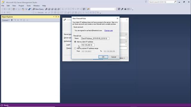Manage Azure SQL Databases with SSMS смотреть онлайн