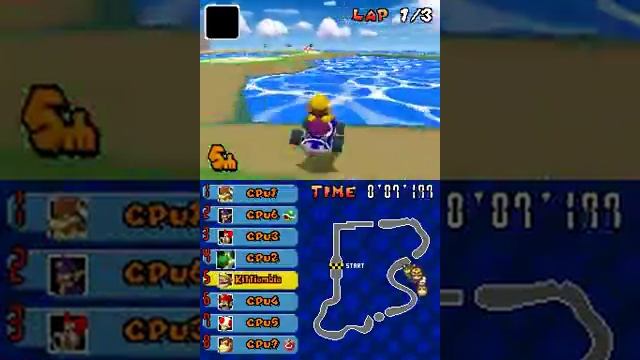 Mario Kart DS Beta Restored Karts In-Game смотреть онлайн