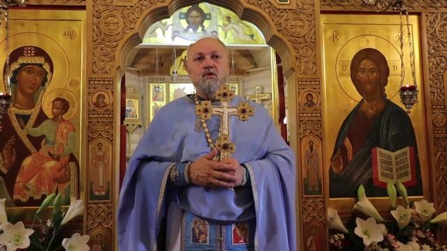 Проповедь в день престольного праздника. 2018 г. смотреть онлайн