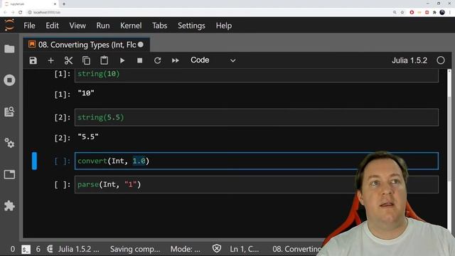 #10 Julia - Converting Types in Julia смотреть онлайн