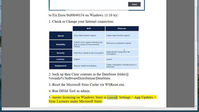 Fix Microsoft Store Error 0x80040154 on Windows 11/10 смотреть онлайн