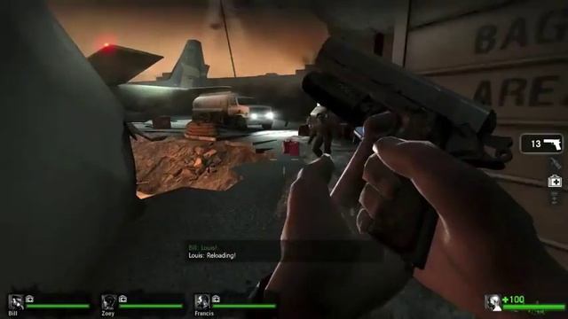 Left 4 Dead on Radeon x1950 Pro смотреть онлайн