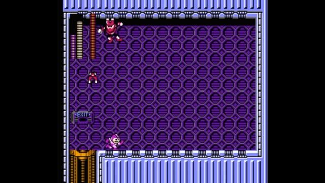 Dendy (Famicom,Nintendo,Nes) 8-bit MegaMan (RockMan) 3 part Dr.Wily stage 4