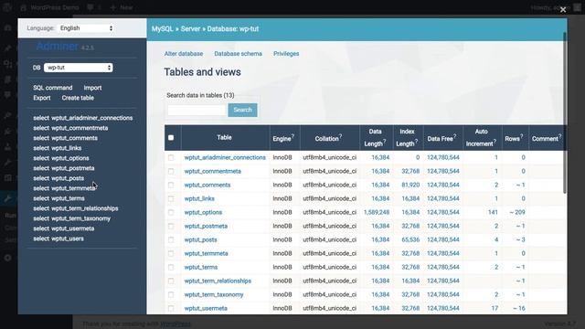 The video demonstrates how to instal and use ARI Adminer WordPress plugin смотреть онлайн