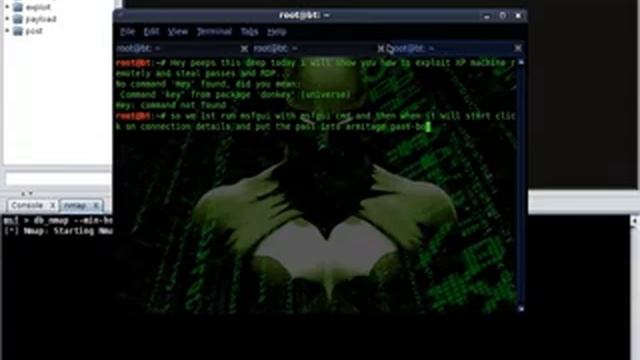 Backtrack5=Armitage Hunting смотреть онлайн