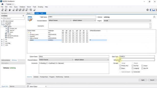 MySQL Workbench 8.0 CE | Create and Alter Table смотреть онлайн