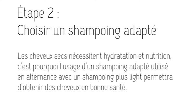 Routine Cheveux Secs