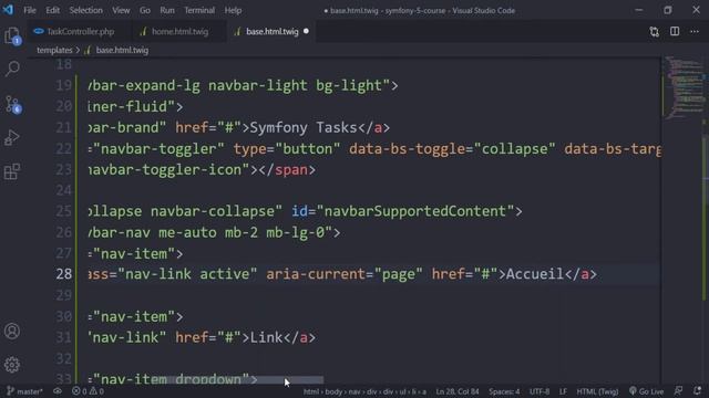 symfony 5 darija from zero to hero -6- (add bootstrap + navbar) смотреть онлайн
