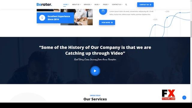 Berater - Consulting WordPress Theme company professional смотреть онлайн