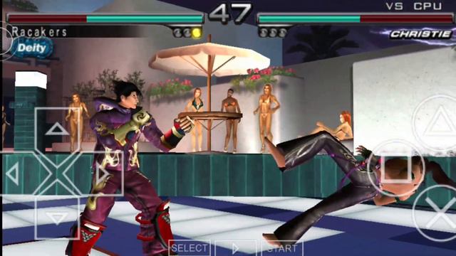 Jin vs. Christie Full Fight - Tekken 5 PPSSPP смотреть онлайн
