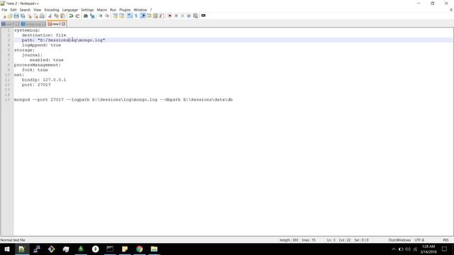 MongoDB: How to install, configure, Enable Auth смотреть онлайн