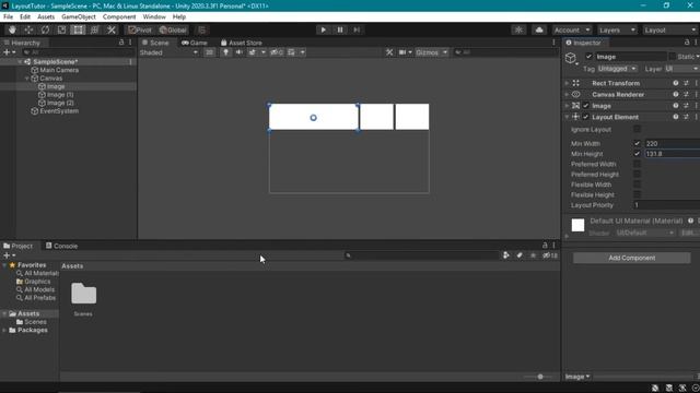 [UNITY] Layout компоненты Unity. Урок 3. Layout Element. смотреть онлайн