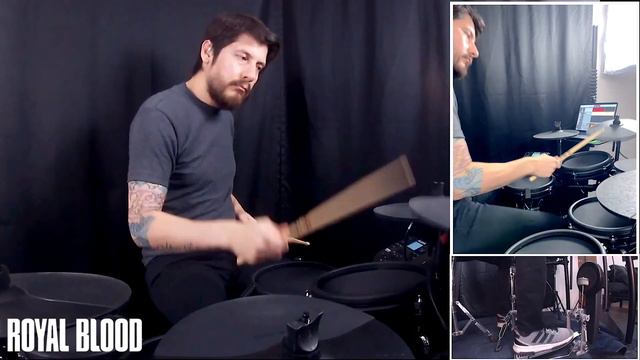 Royal Blood - Out of The Black DRUMCOVER con ALESIS NITRO MESH!! #Drumcover #Alesis смотреть онлайн