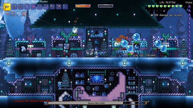 A Celestial Pillar Spawned in my Base! Moon Lord! | Terraria Christmas Calamity Let's Play #18 смотреть онлайн