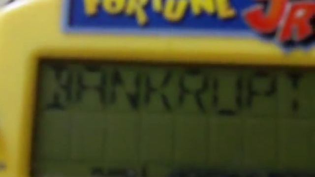 Wheel of Fortune Jr. Electronic Game Run (Game 1) смотреть онлайн