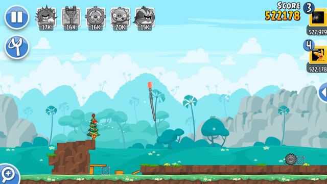 Angry Birds Friends Tournament All Levels Week 301-C MOBILE Highscore POWER-UP walkthrough смотреть онлайн