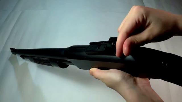 Дробовик ZM61 A обзор / Air Soft Gun ZM61 A  Toy Review