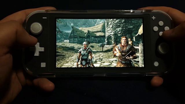 The Elder Scrolls V: Skyrim On Nintendo Switch Lite смотреть онлайн