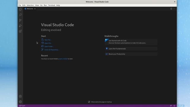 How to install VS Code on Fedora Linux смотреть онлайн