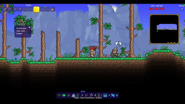 #Terraria #1.3.5 #moddedterraria True Creative Mode for Terraria! - Cheat Sheet Mod | Terraria 1.3. смотреть онлайн
