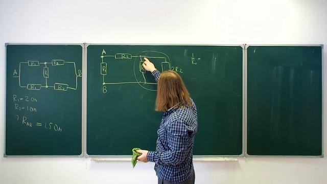 Задачи на расчет сопротивления цепи постоянного тока: подробный разбор. смотреть онлайн