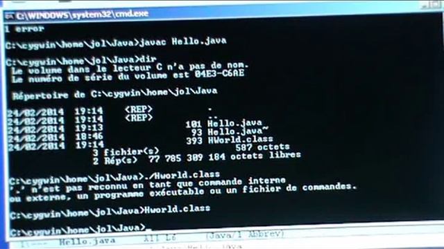 Cours 169 -- Introduction au langage Java смотреть онлайн