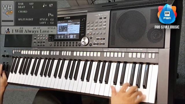 I Will Always Love You - Covered Whitney Houston on Yamaha PSR S970 смотреть онлайн