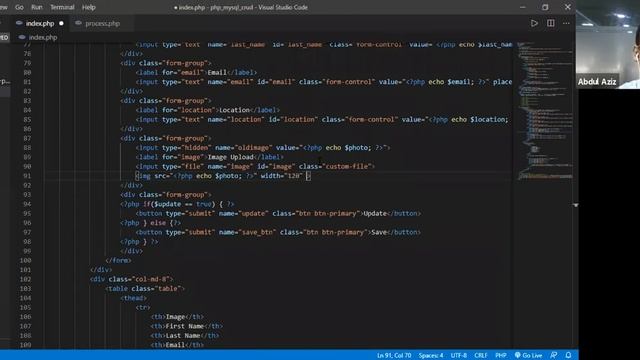 PHP CRUD with MySQL and Bootstrap 4 || Web Application Development || Batch 2 || Part 4 смотреть онлайн