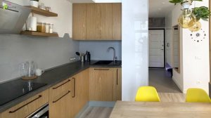 Обзор однокомнатной квартиры 37,6 м2. Дизайн интерьера в современном стиле. По домам.