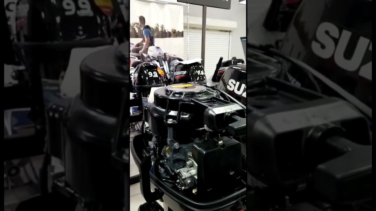 Обзор лодочного мотора Suzuki 9,9. Часть третья. смотреть онлайн