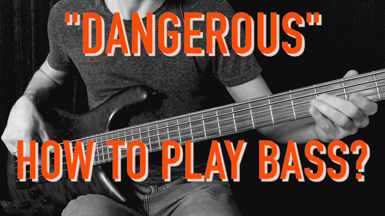 "DANGEROUS" by David Guetta - BASS Cover + Tabs смотреть онлайн