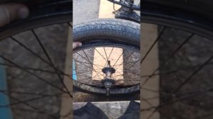 как заклеить камеру на BMX