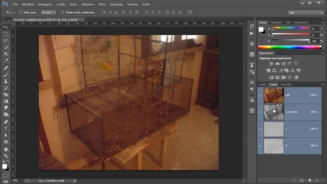 Tutorial Photoshop #235 - Correggere dominante Lab смотреть онлайн