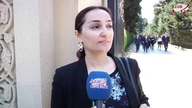 Яркое проявление всенародной любви к великому лидеру Гейдару Алиеву смотреть онлайн