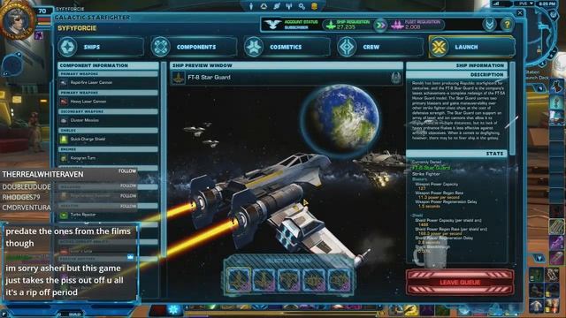 Star Wars: The Old Republic Galactic Starfighter Guide for Beginners смотреть онлайн