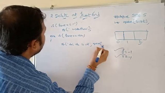 double ended queue using array смотреть онлайн