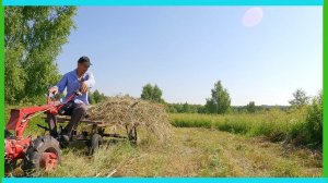 Выручил через полгода, сенокос и деревенские будни в «адскую» жару.