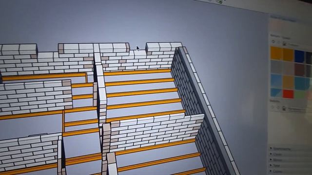 наш проект дома в 3D skechup смотреть онлайн