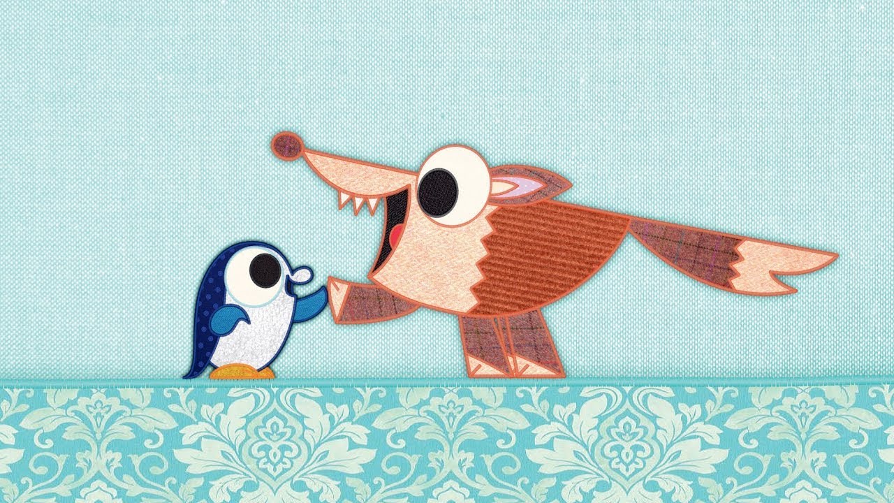 Лоскутные приятели: пингвин