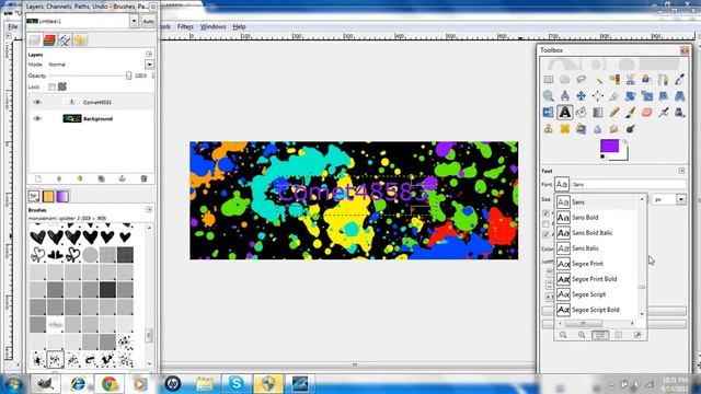 How To Make A Blinking Signature in Gimp 2.6. смотреть онлайн