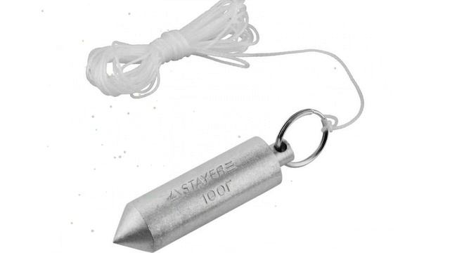 Отвес MASTER строительный со шнуром, 100г (Stayer) обзор 0635-10_z01 производитель Зубр ОВК (Россия смотреть онлайн