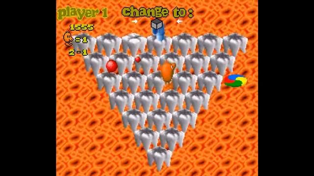 Q*bert 3 ... (SNES) Gameplay смотреть онлайн