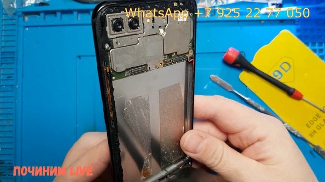 Honor 10 замена аккумулятора и задней крышки смотреть онлайн