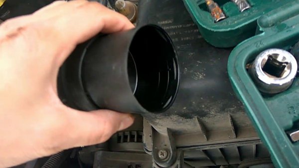 Подсоса воздуха на шниве