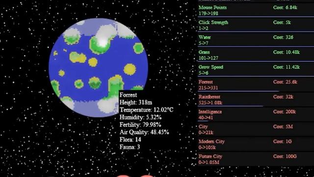 Симулятор Планеты [Idle planet] смотреть онлайн