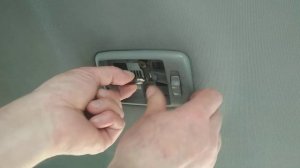 замена лампочки салона хендай акцент