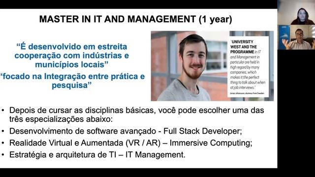 Webinar University West - Brazil смотреть онлайн