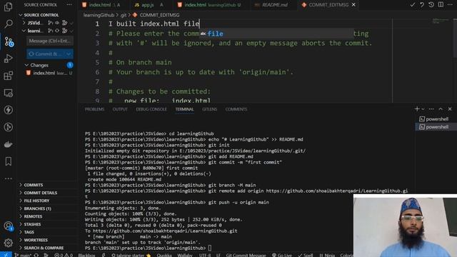 How to push & commit code/files by GitHub Desktop & VS Code on GitHub Urdu/Hindi #githubtutorial смотреть онлайн