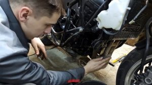 Чистка коллектора мотоцикла! Чистые трубы за 15 минут